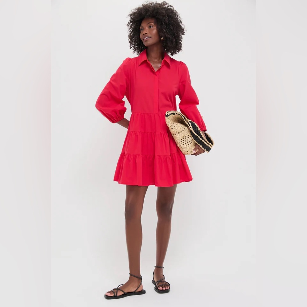 POMANDER PLACE

Red Mabel Mini Dress
